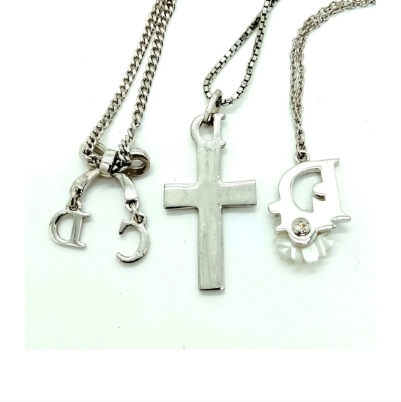 Christian Dior Necklace    Metal Silver Metal - Picture 3 of 16